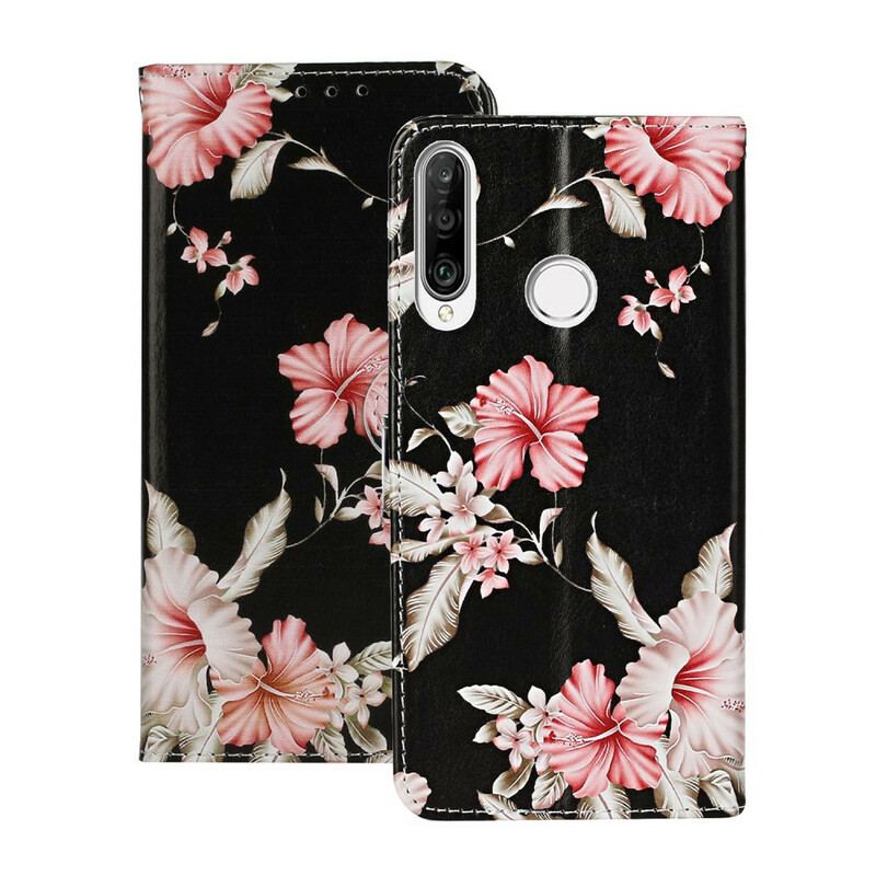 Capa De Celular Para Huawei Y6p Flip Miríade De Flores