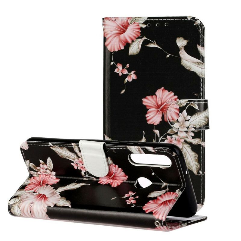 Capa De Celular Para Huawei Y6p Flip Miríade De Flores