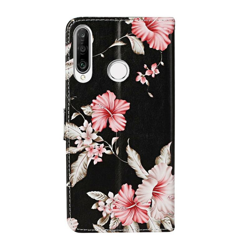 Capa De Celular Para Huawei Y6p Flip Miríade De Flores