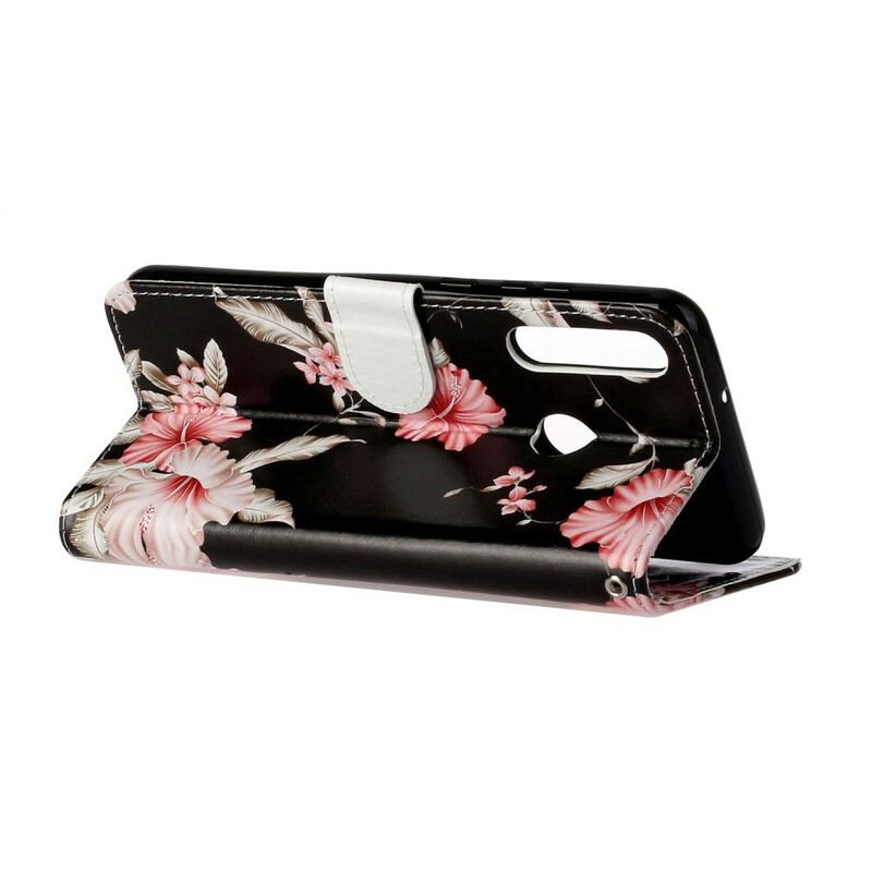 Capa De Celular Para Huawei Y6p Flip Miríade De Flores
