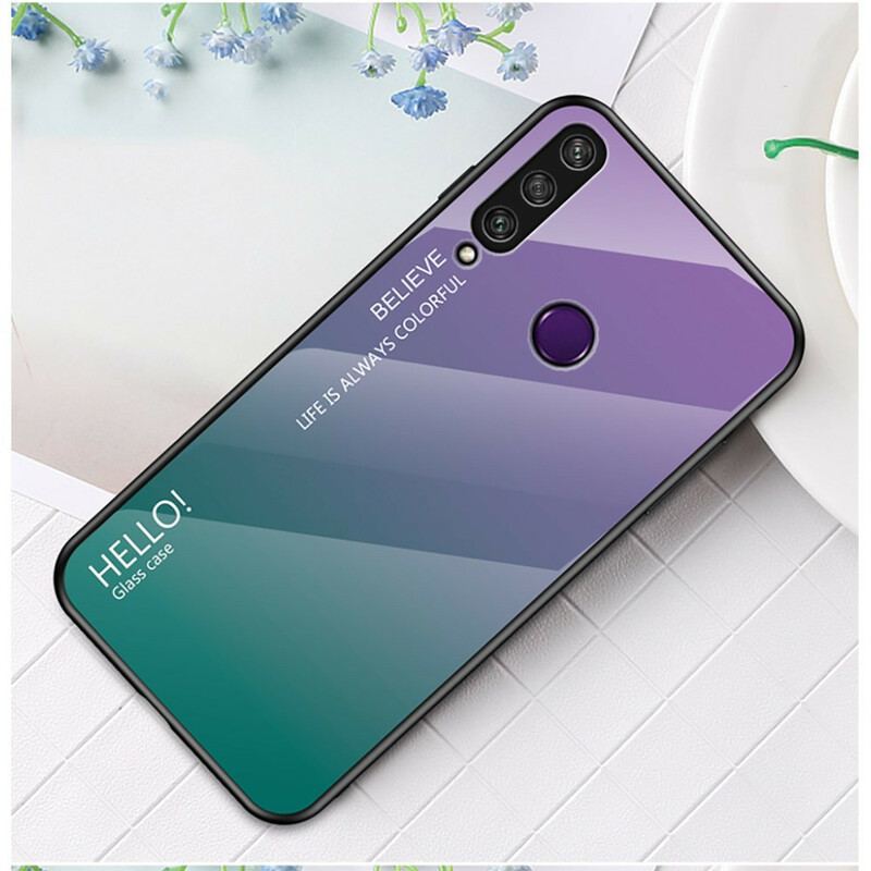 Capa De Celular Para Huawei Y6p Olá Vidro Temperado