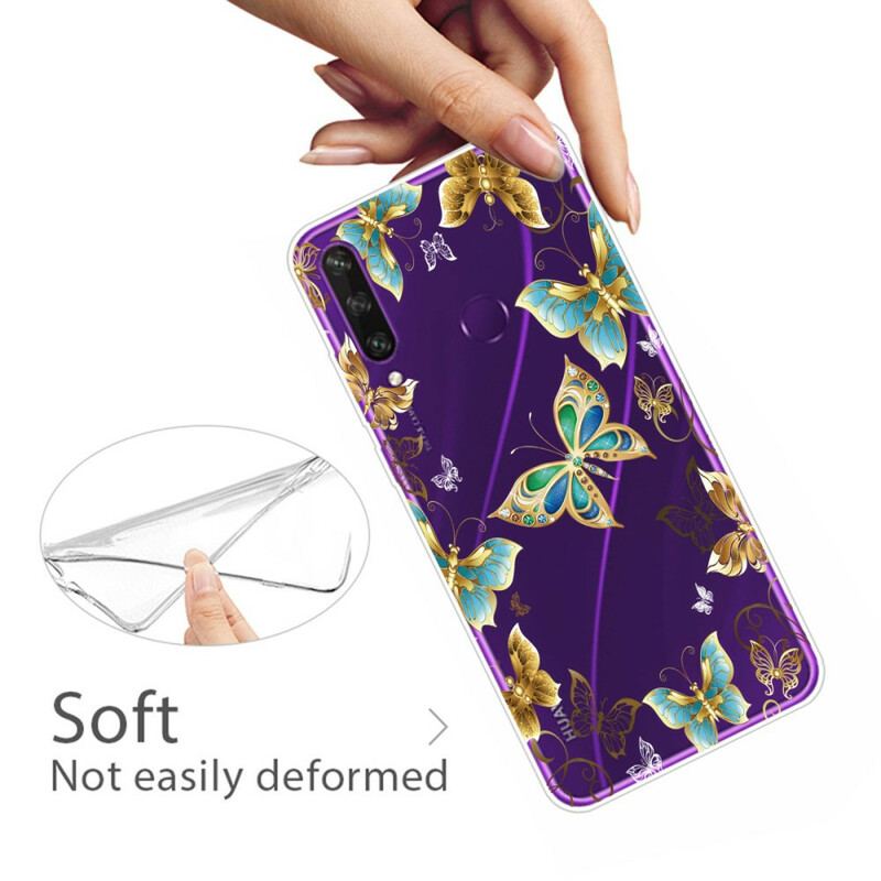 Capa Para Huawei Y6p Borboletas