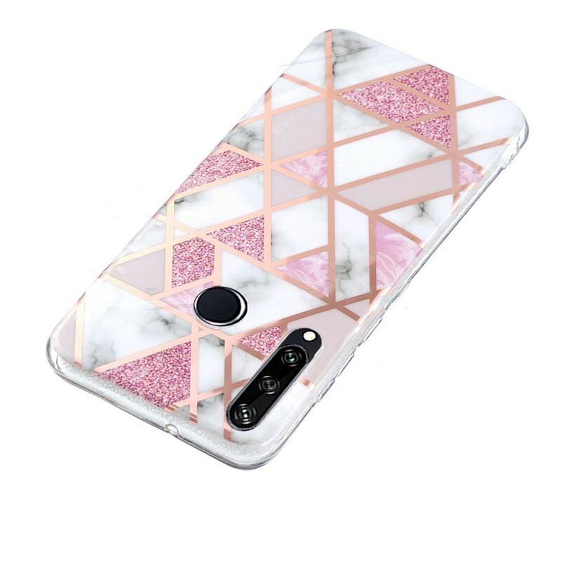 Capa Para Huawei Y6p Mármore Premium