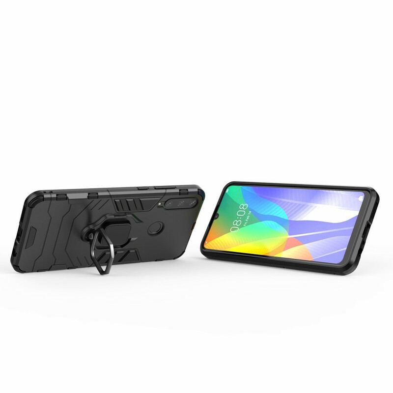 Capa Para Huawei Y6p Resistente A Anel