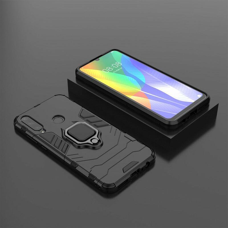 Capa Para Huawei Y6p Resistente A Anel