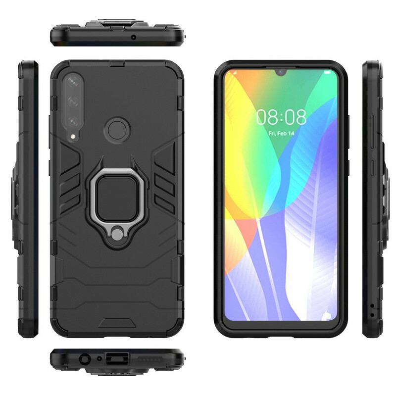 Capa Para Huawei Y6p Resistente A Anel