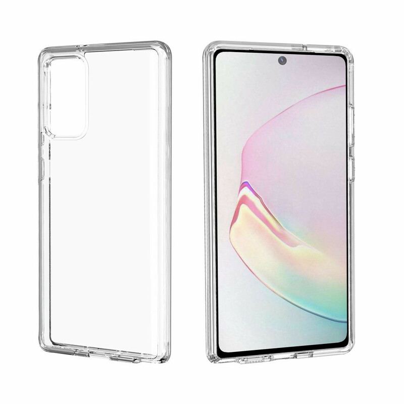 Capa Para Samsung Galaxy Note 20 Colorido Transparente