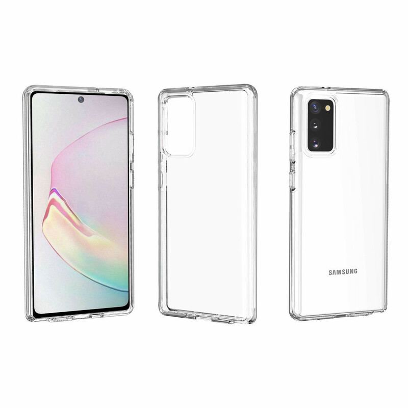 Capa Para Samsung Galaxy Note 20 Colorido Transparente