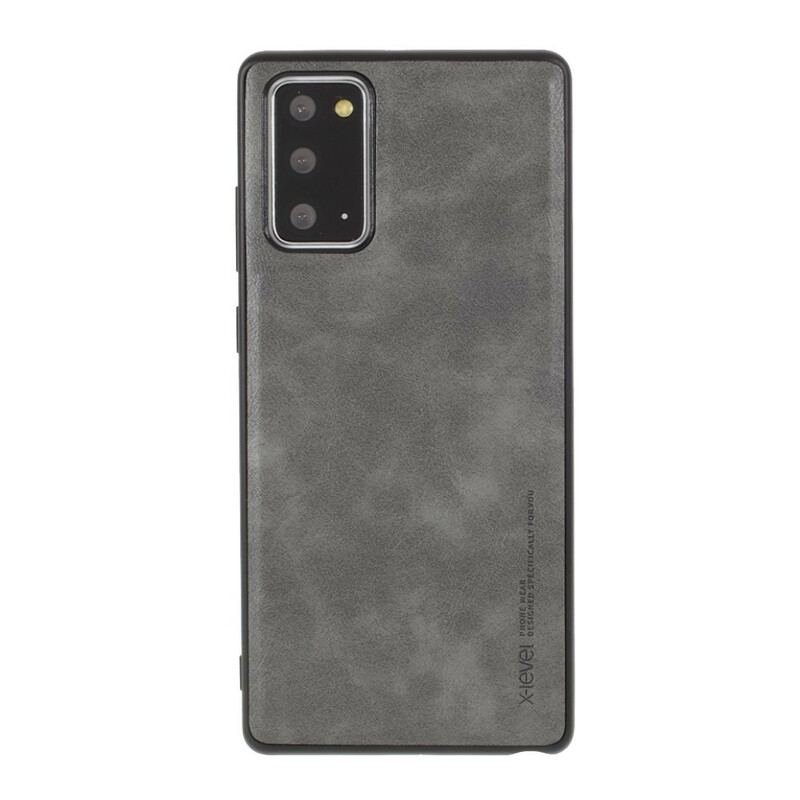 Capa Para Samsung Galaxy Note 20 Efeito Couro Vintage X-level