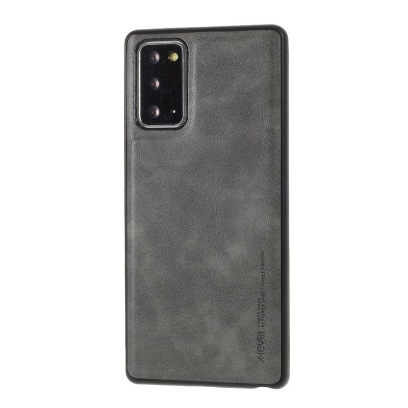 Capa Para Samsung Galaxy Note 20 Efeito Couro Vintage X-level