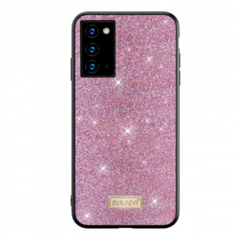 Capa Para Samsung Galaxy Note 20 Lantejoulas Sulada