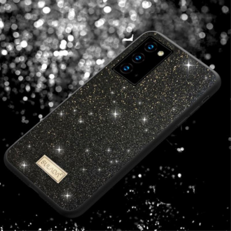 Capa Para Samsung Galaxy Note 20 Lantejoulas Sulada
