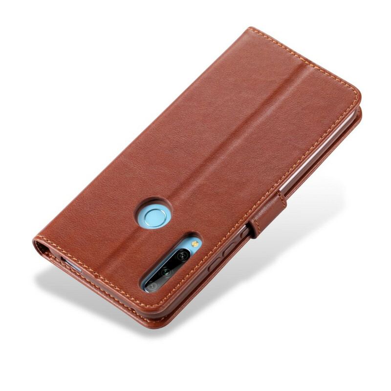 Capa De Couro Para Huawei P Smart Z Couro Sintético Azns