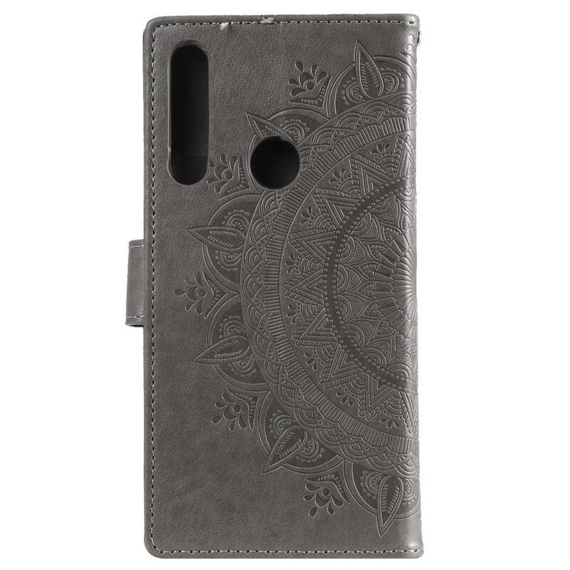 Capa Flip Para Huawei P Smart Z Mandala Do Sol