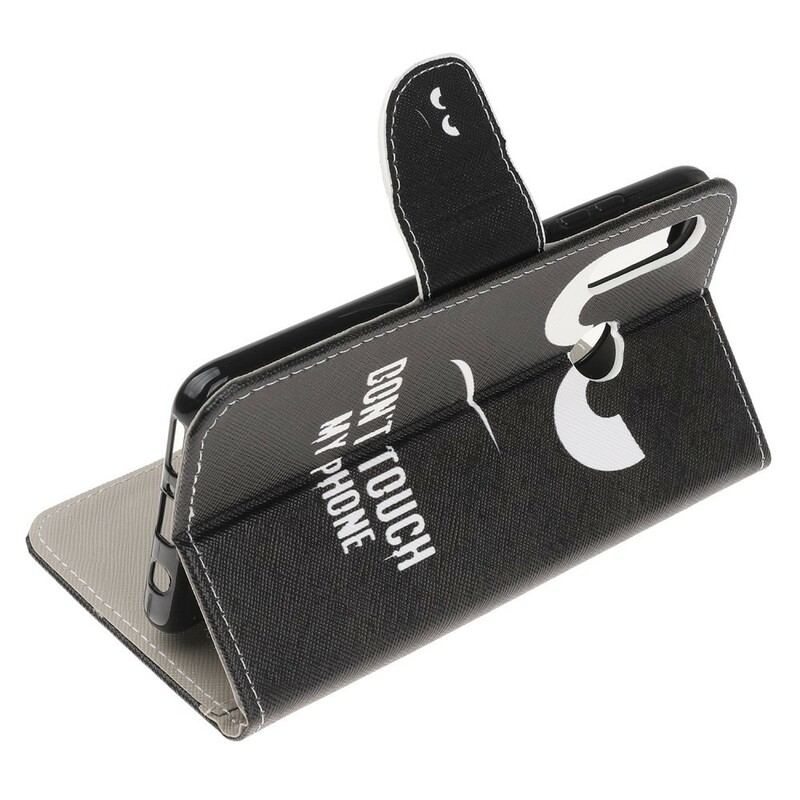 Capa Folio Para Huawei P Smart Z Não Toque No Meu Telefone