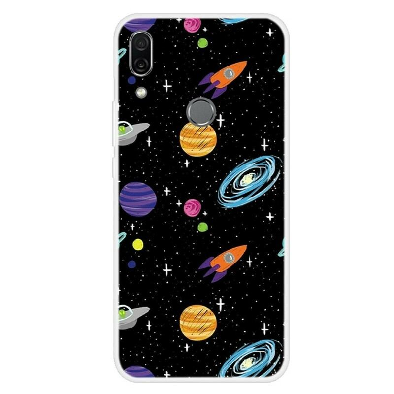Capa Para Huawei P Smart Z Planeta Galáxia