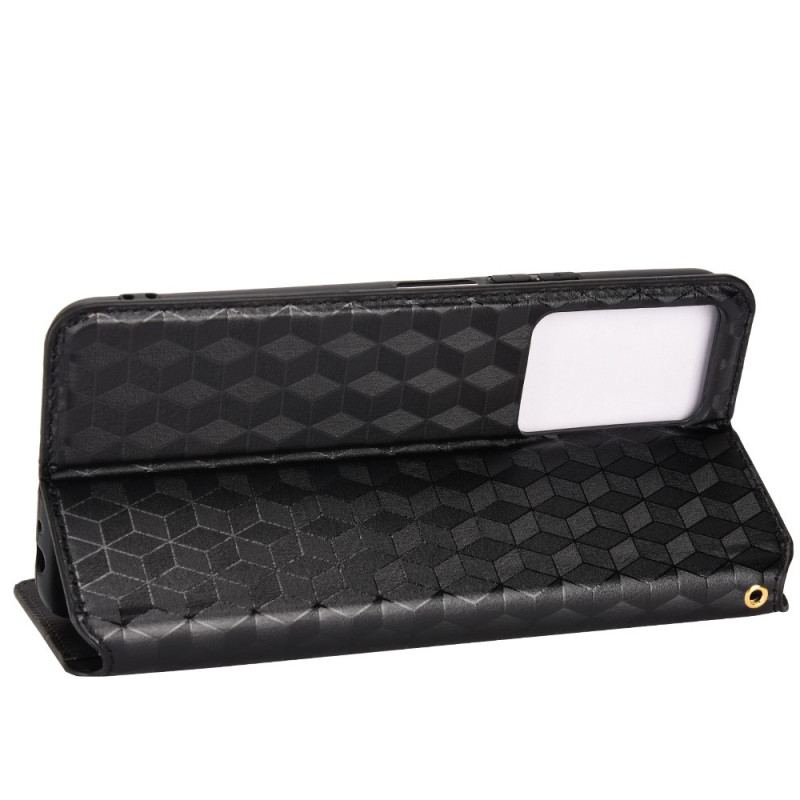 Capa De Celular Para Vivo Y76 5G Flip Padrão 3d