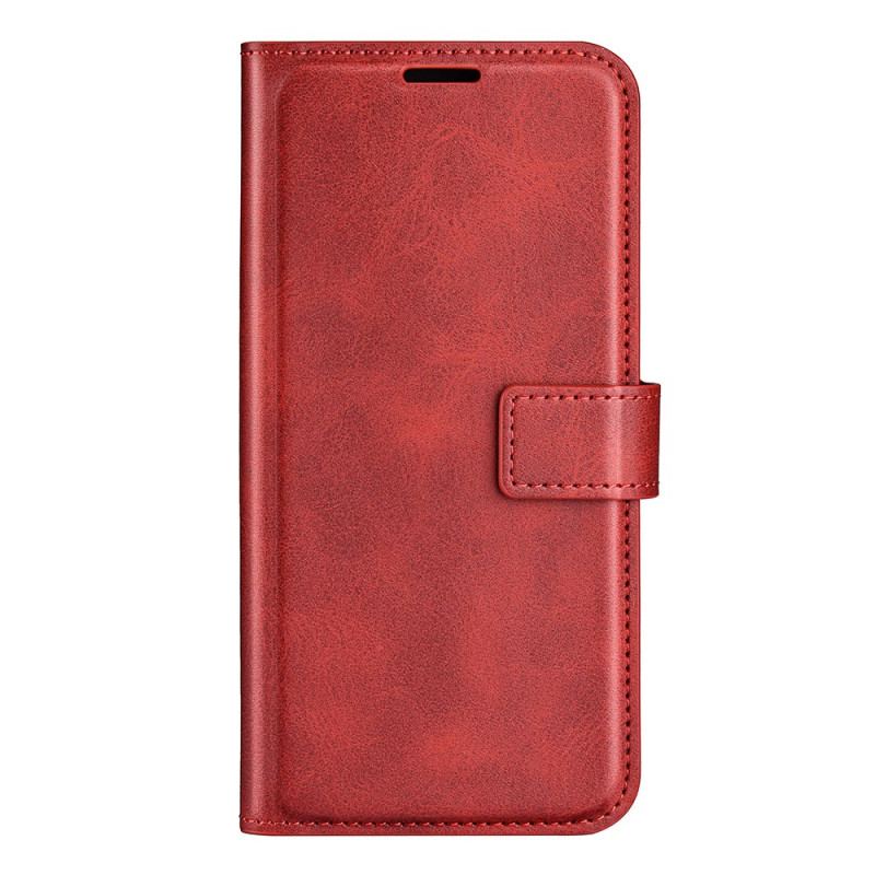 Capa Em Pele Para Vivo Y76 5G Efeito De Couro Extremo Fino