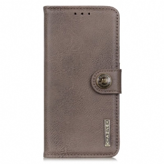 Capa Flip Para Vivo Y76 5G Imitação De Couro Khazneh