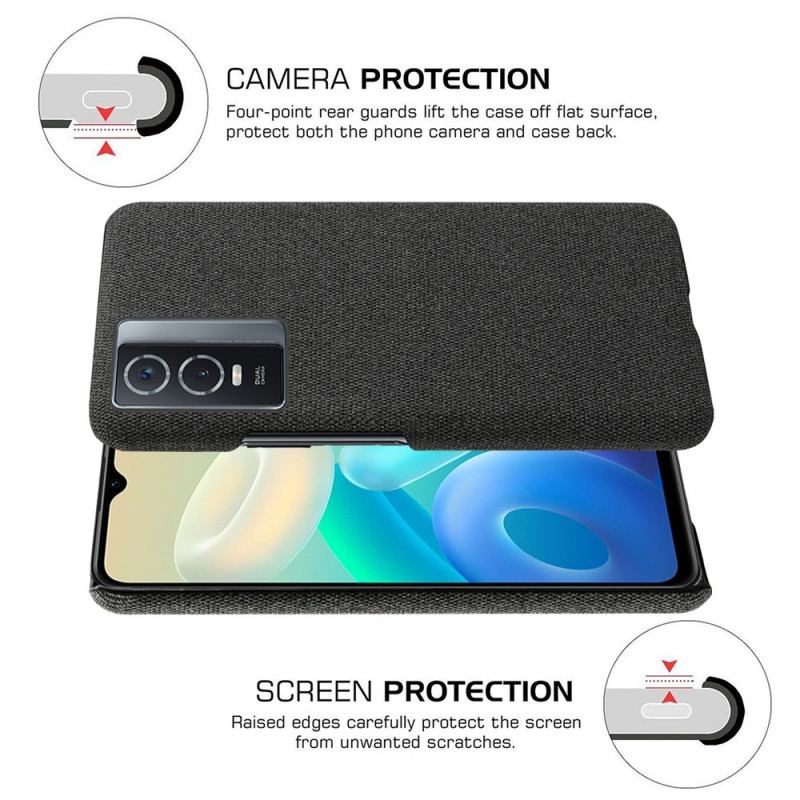 Capa Para Vivo Y76 5G Tecido