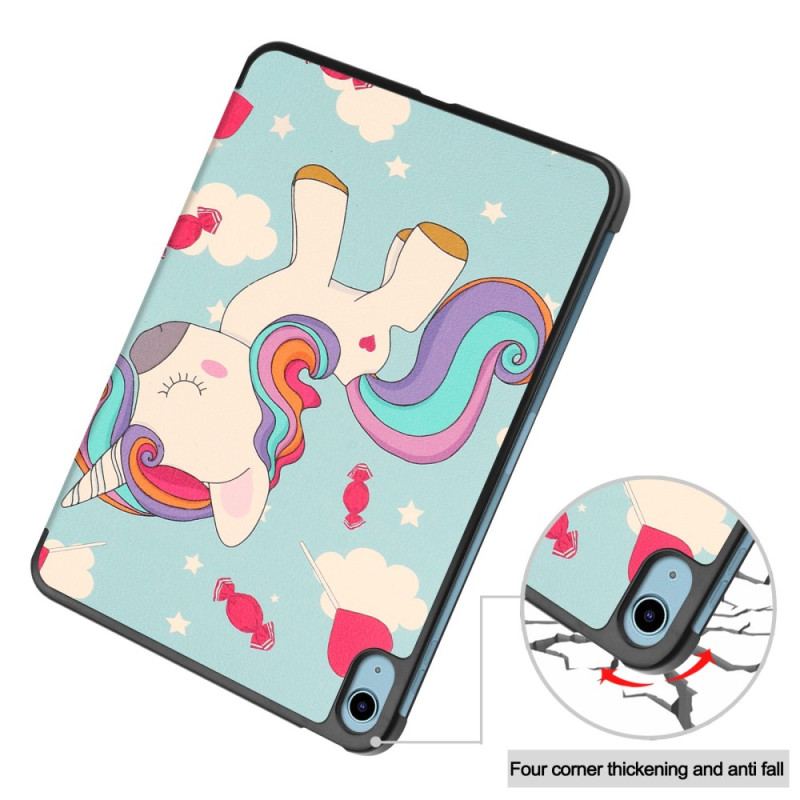 Capa De Celular Para iPad 10.9" (2022) Unicórnio Reforçado