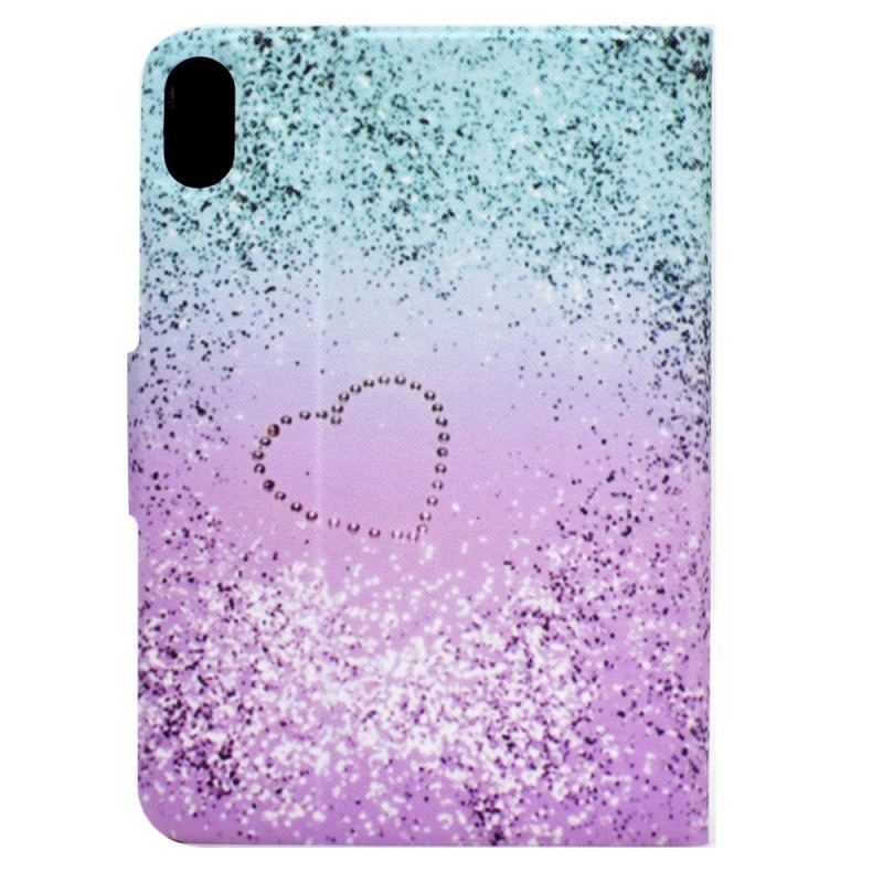 Capa De Couro Para iPad 10.9" (2022) Lantejoulas Brilhantes