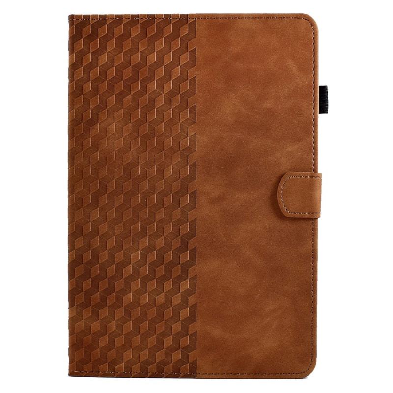 Capa Em Pele Para iPad 10.9" (2022) Padrão 3d