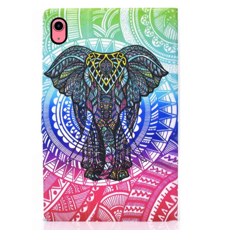 Capa Flip Para iPad 10.9" (2022) Elefante Indiano