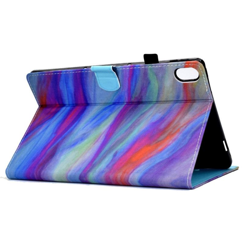 Capa Flip Para iPad 10.9" (2022) Padrão Abstrato