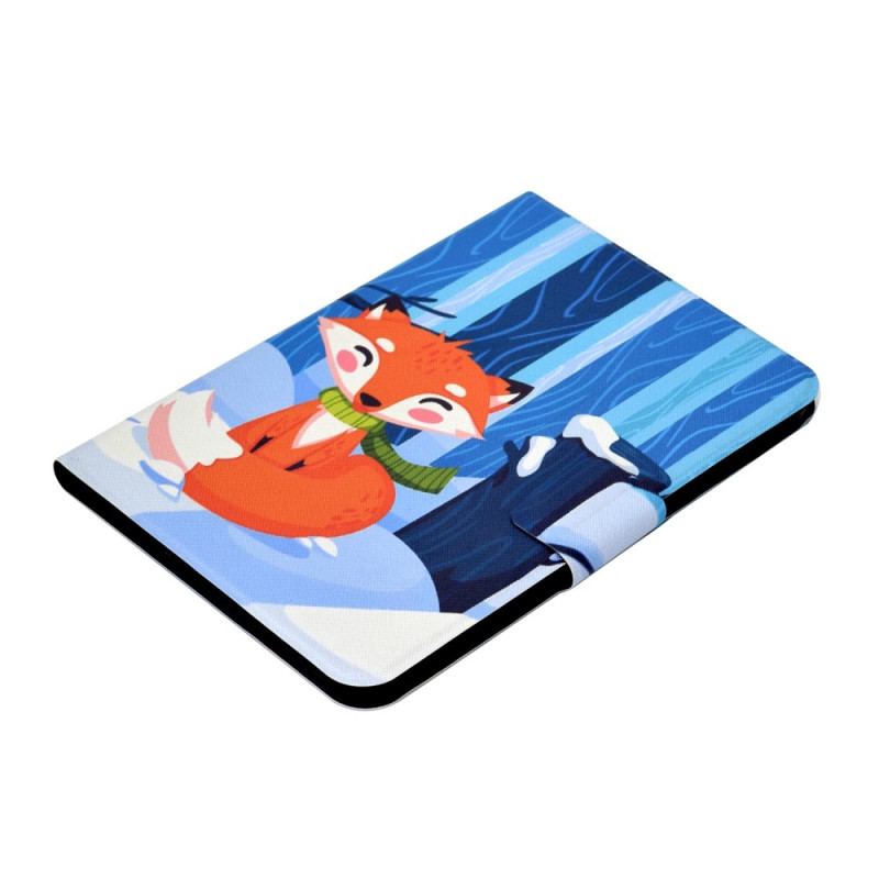 Capa Flip Para iPad 10.9" (2022) Raposa