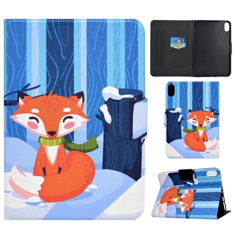 Capa Flip Para iPad 10.9" (2022) Raposa