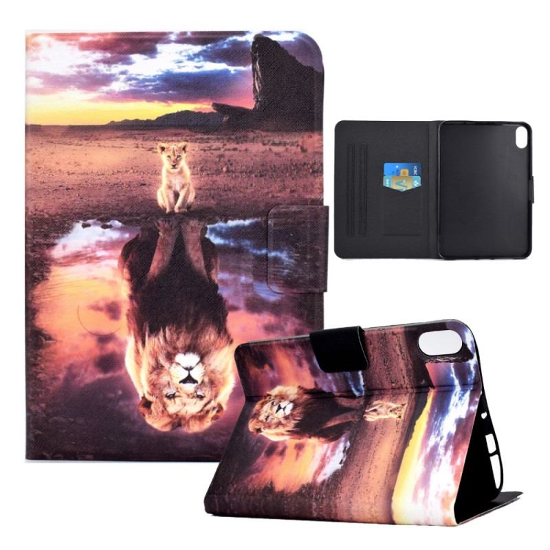 Capa Flip Para iPad 10.9" (2022) Sonho De Filhote