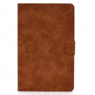 Capa Folio Para iPad 10.9" (2022) Couro Falso Clássico