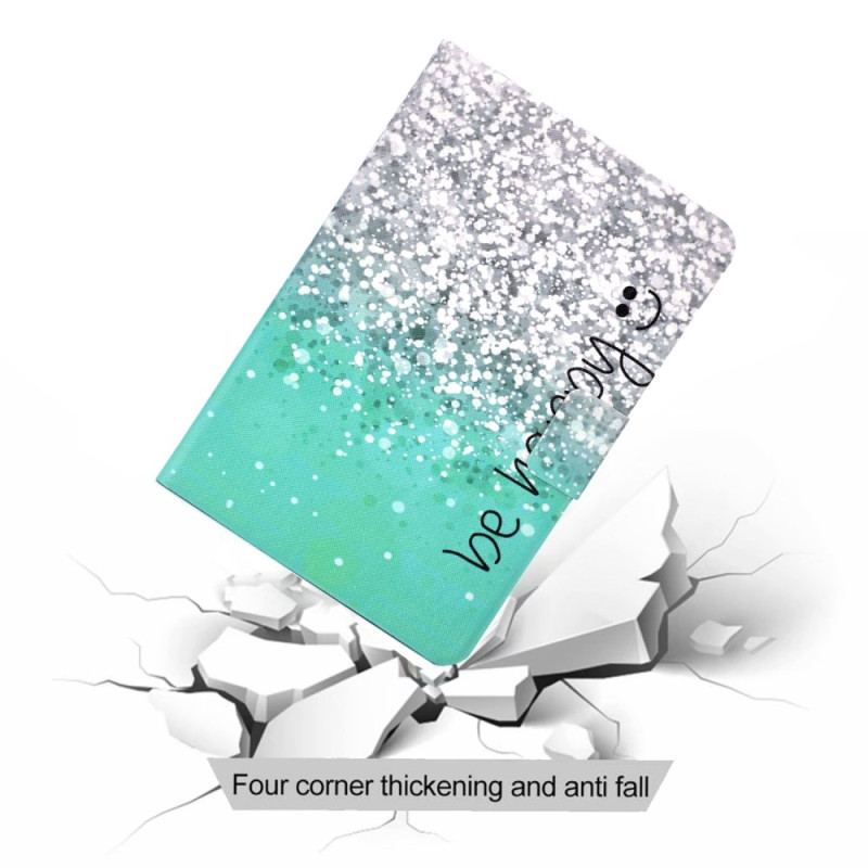 Capa Folio Para iPad 10.9" (2022) Seja Feliz