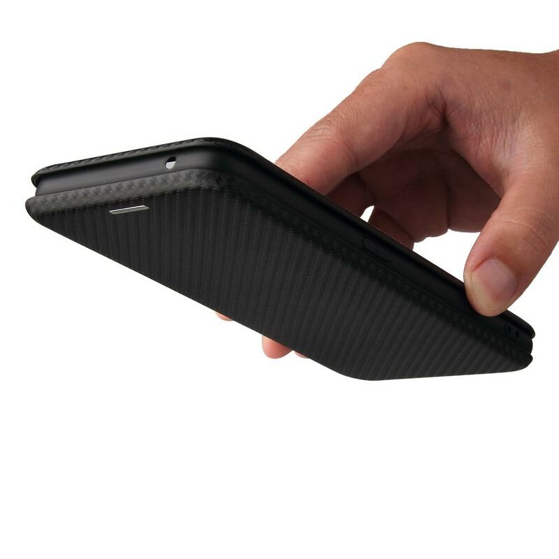 Capa De Celular Para Realme GT 5G Flip Silicone Carbono