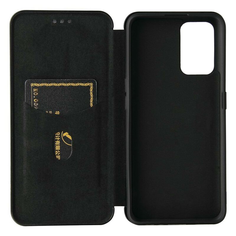 Capa De Celular Para Realme GT 5G Flip Silicone Carbono