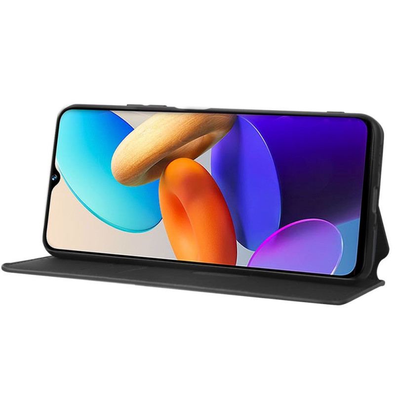 Capa De Celular Para Vivo Y22s Flip Textura 3d