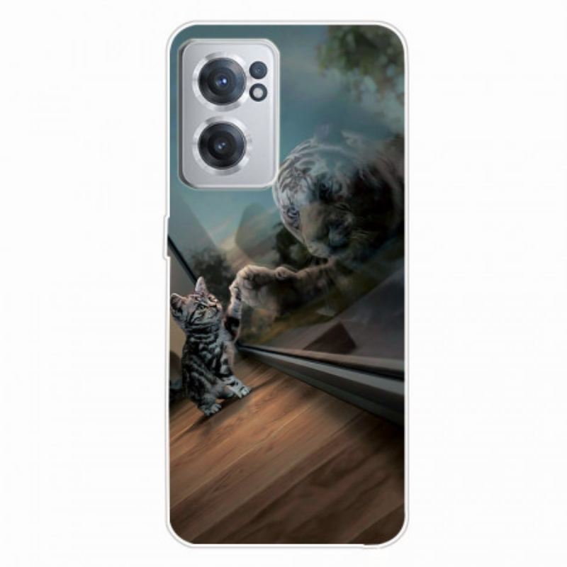 Capa De Celular Para OnePlus Nord CE 2 5G Futuro Tigre