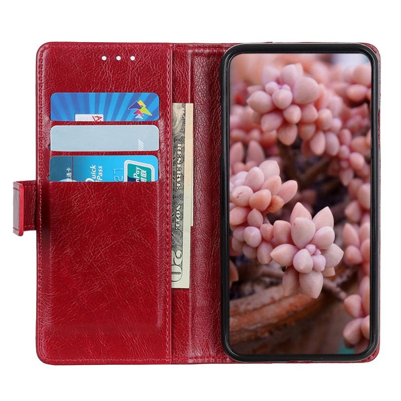 Capa Flip Para OnePlus Nord CE 2 5G Couro Abotoado