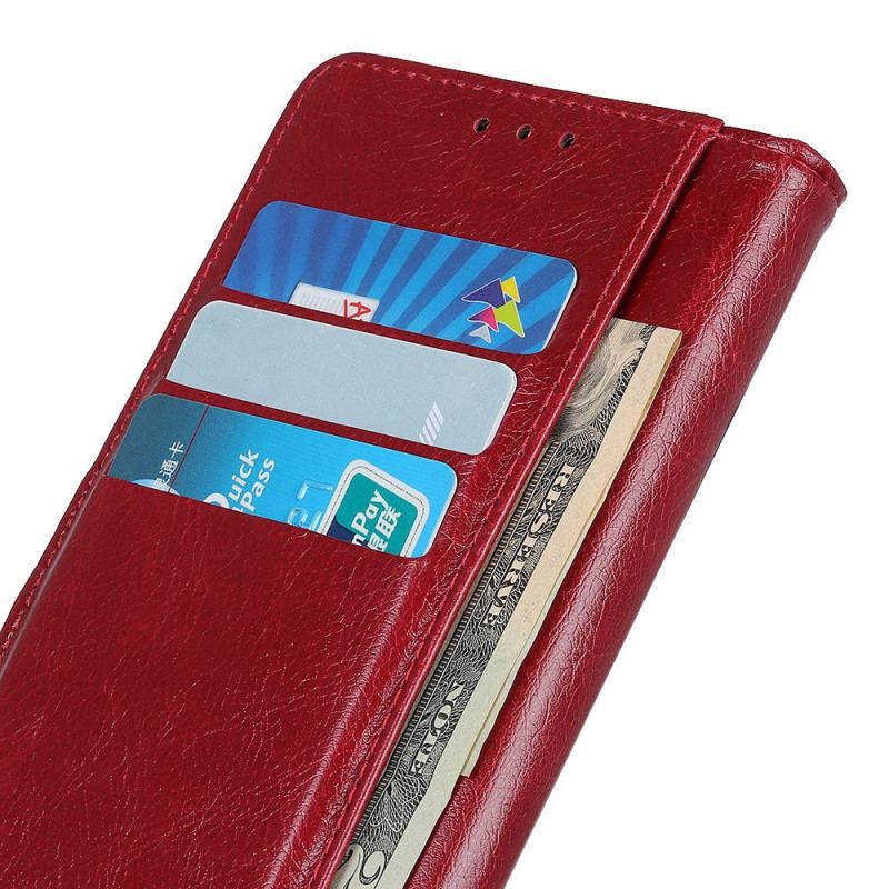 Capa Flip Para OnePlus Nord CE 2 5G Couro Abotoado