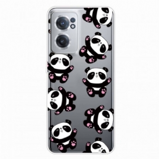 Capa Para OnePlus Nord CE 2 5G Bebês Pandas