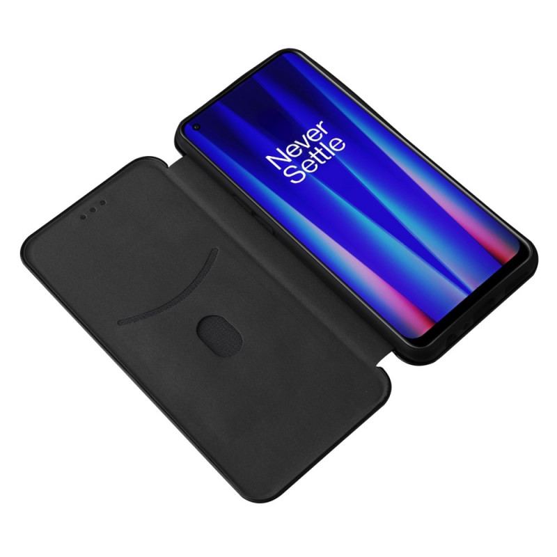 Capa Para OnePlus Nord CE 2 5G Fibra De Carbono