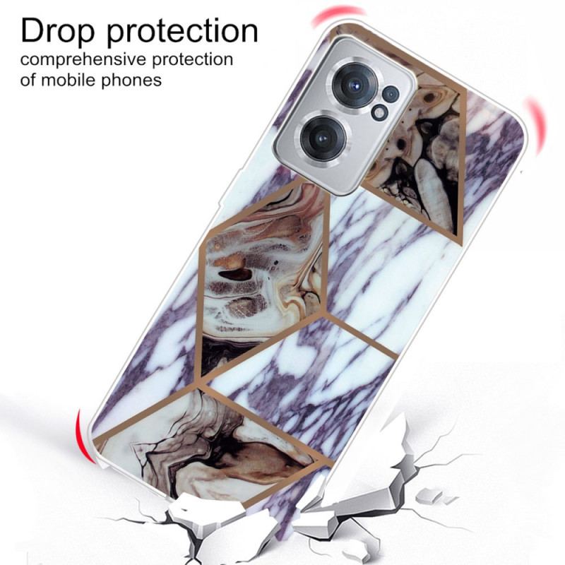 Capa Para OnePlus Nord CE 2 5G Hexágonos Cósmicos