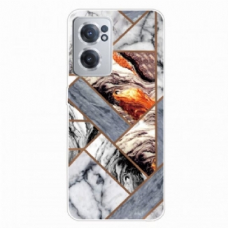 Capa Para OnePlus Nord CE 2 5G Mármore E Magma