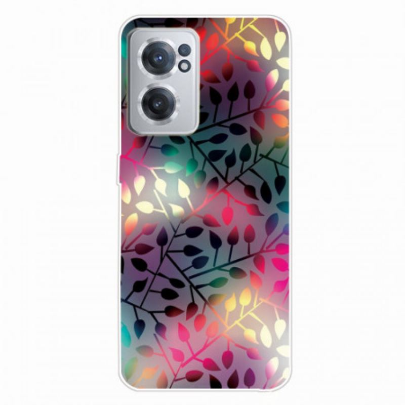 Capa Para OnePlus Nord CE 2 5G Plantas De Néon