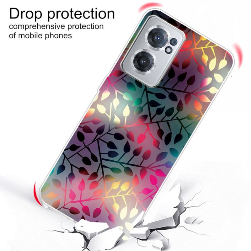Capa Para OnePlus Nord CE 2 5G Plantas De Néon