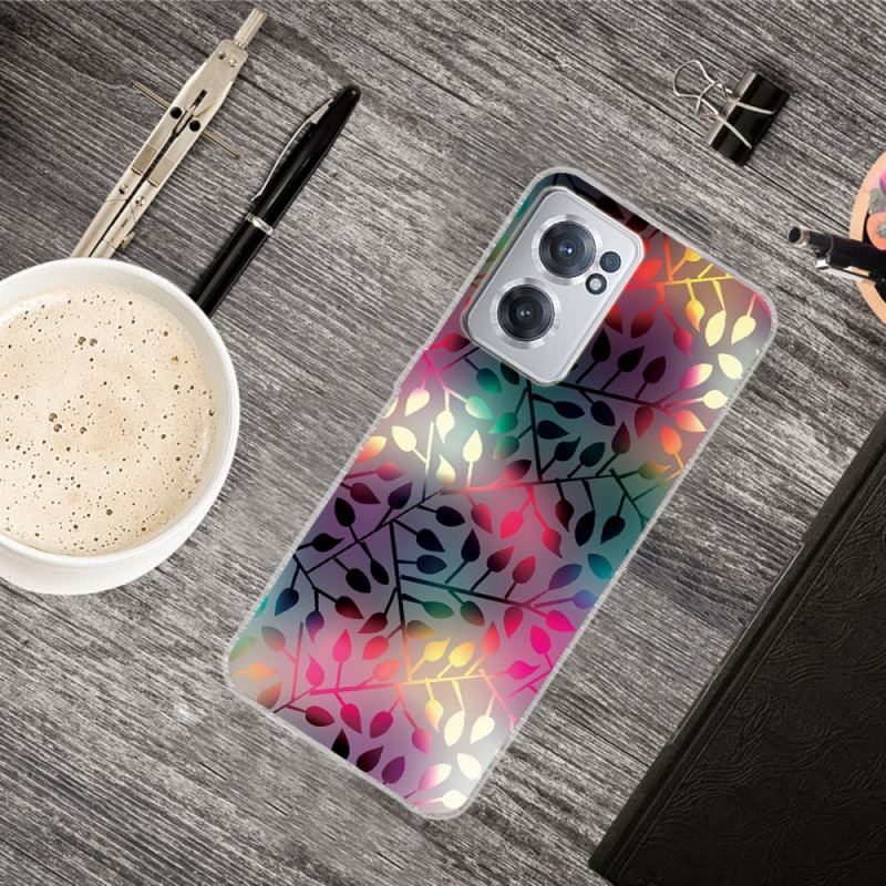 Capa Para OnePlus Nord CE 2 5G Plantas De Néon