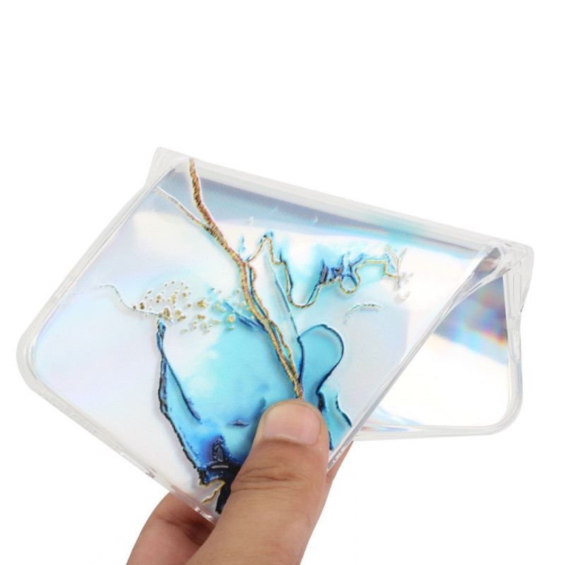 Capa Para Xiaomi Mi 11 Lite 4G / 5G / 5G NE Mármore Efeito Laser