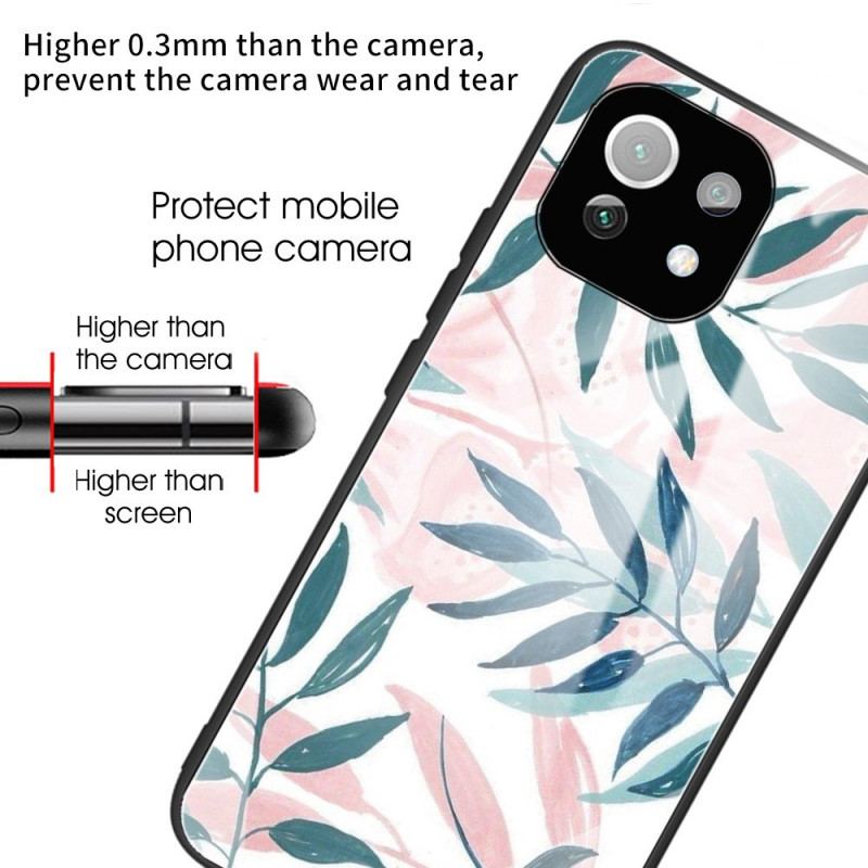 Capa Para Xiaomi Mi 11 Lite 4G / 5G / 5G NE Vidro Temperado Vegetal