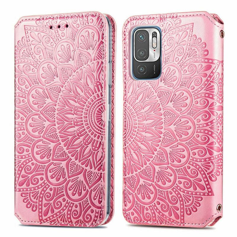 Capa De Celular Para Poco M3 Pro 5G Flip Mandala